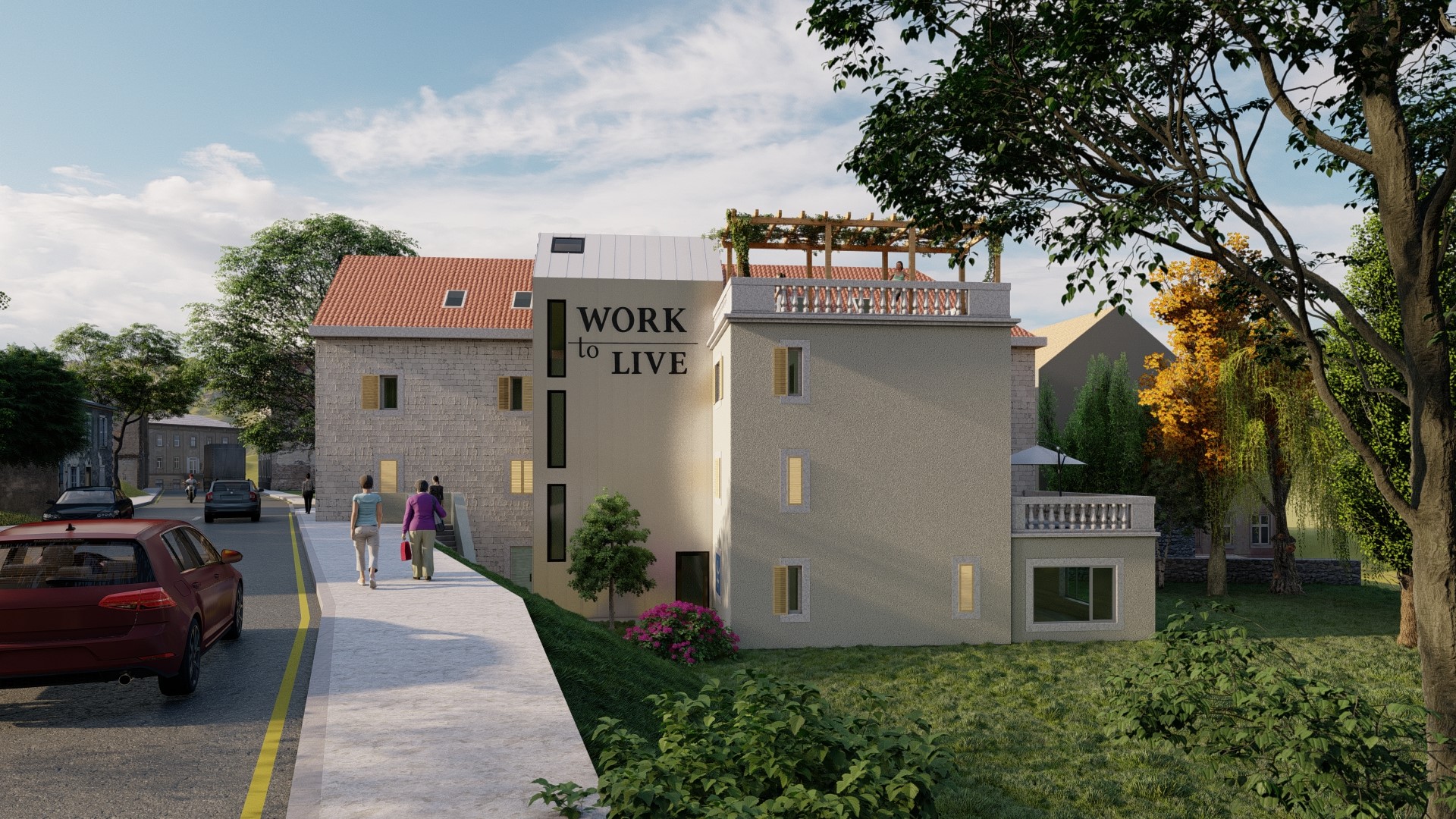 Hostel ˝Wortk to live˝